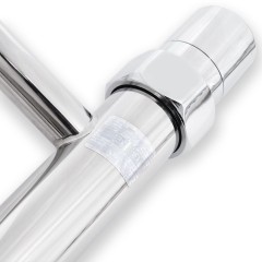 Водяной полотенцесушитель Energy Classic 800x500 хром, подключение нижнее, боковое, диагональное, без полки (EWTRCLASS0805010000)