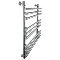 Водяной полотенцесушитель Energy Ideal 800x500 хром, подключение нижнее, без полки (EWTRIDEAL0805000000)