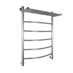 Водяной полотенцесушитель Energy Classic Modus 800x500 хром, подключение нижнее, боковое, диагональное, с полкой (EWTRCLASM0805010000)