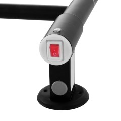 Электрический полотенцесушитель Energy Ergo 800x500 RAL 9005 (черный матовый)