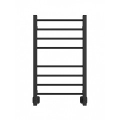 Водяной полотенцесушитель Двин S plaza 800х500 К8 квадрат черный матовый 4657812411836