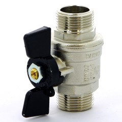 Кран шаровый НН бабочка 3/4 Bugatti