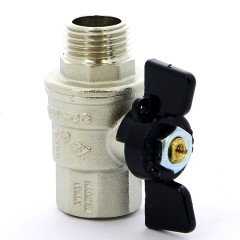 Кран шаровый ВН бабочка 1/2 Bugatti