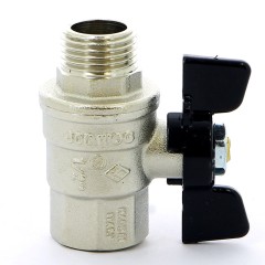 Кран шаровый ВН бабочка 1/2 Bugatti