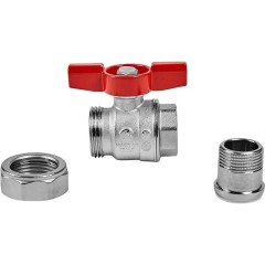 Кран шаровой Giacomini R259D 3/4 ВН, с разъемным соединением R259X005