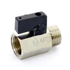 Кран шаровой мини НВ 1/2 Bugatti