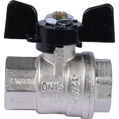 Кран шаровый ВВ бабочка 1/2 Bugatti