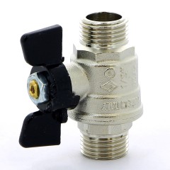 Кран шаровый НН бабочка 1/2 Bugatti