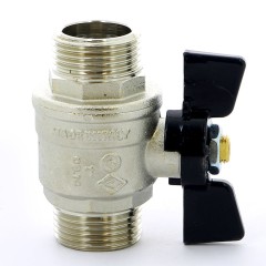 Кран шаровый НН бабочка 1 Bugatti