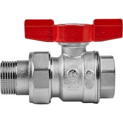 Кран шаровой Giacomini R259D 1 1/4 ВН, с разъемным соединением R259X009