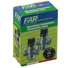 Термостатические смесители FAR TERMO FA 3950 12 ВР 25-65°C