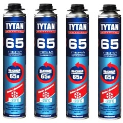 Монтажная пена Tytan 65 UNI 750 мл зимняя