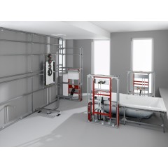 Профиль алюминиевый силовой, конструкционный, RIVO 33х33х1 мм, в штангах 4 м