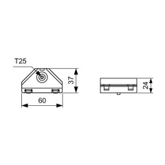 Соединение угловое 9010002