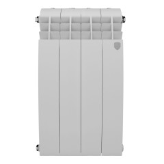 Радиатор биметаллический Royal Thermo Biliner 500 - 4 секций Bianco Traffico с боковым подключением