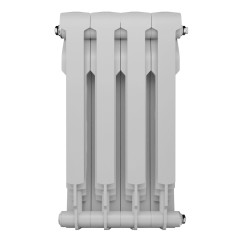 Радиатор биметаллический Royal Thermo Biliner 500 - 4 секций Bianco Traffico с боковым подключением
