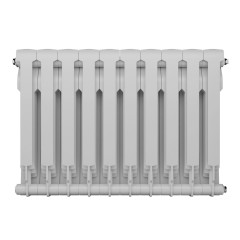 Радиатор биметаллический Royal Thermo Biliner 350 - 10 секций, Bianco Traffico с боковым подключением