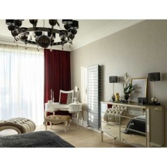Радиатор биметаллический Royal Thermo Pianoforte Tower - 22 секций Silver Satin с боковым подключением