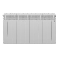Радиатор биметаллический Royal Thermo Biliner 500 - 12 секций Bianco Traffico с боковым подключением