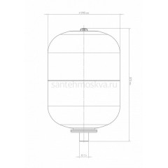 Расширительный бак ВП 14 Джилекс, 7815
