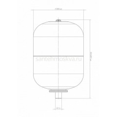 Расширительный бак В 18 Джилекс, 7818