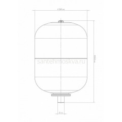 Расширительный бак ВП 18 Джилекс, 7819