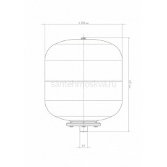 Расширительный бак В 35 Джилекс, 7735