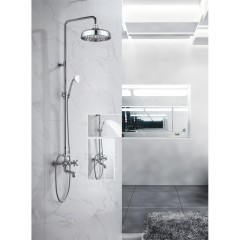 Душевая панель Ganzer GZ09061, хром