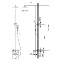 Душевая система VIEIR V353562