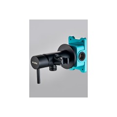Гигиенический душ BENITO AL-859-05 черный матовый, со смесителем, Гл000024684