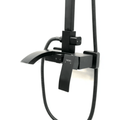 Душевая система HANSEN H33044C черный матовый