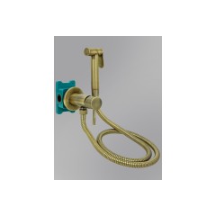 Гигиенический душ AL-859-09 бронза, со смесителем, Гл000024977