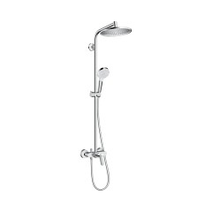 Душевая стойка Hansgrohe Crometta S 240 1jet Showerpipe EcoSmart 27269000 9л