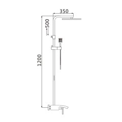 Душевая система VIEIR V433562C