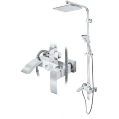 Душевая система Grocenberg GB7007 белый хром