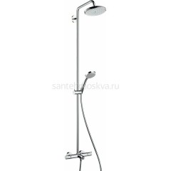 Душевая стойка Hansgrohe Croma 220 Showerpipe 27223000 с термостатом