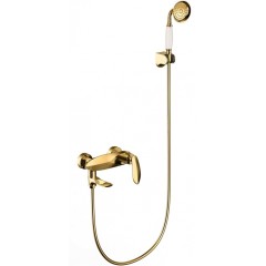 Смеситель для ванны и душа Grocenberg GB8001 золото