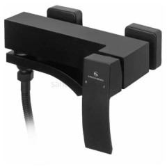 Смеситель для ванны и душа Grocenberg GB8007 черный матовый