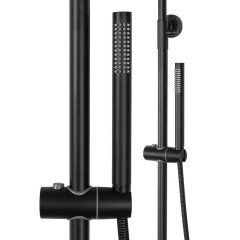 Душевая система Grocenberg GB7011 черный матовый