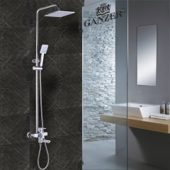 Душевая стойка Ganzer GZ12061, хром