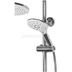 Душевая система Grocenberg GB7001 белый хром
