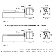 ТЭН Termica ESH 3.0 89011130