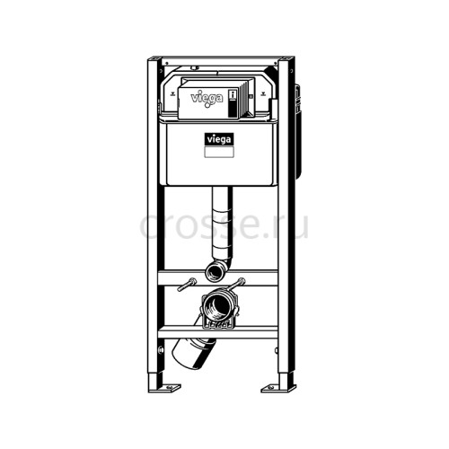 Инсталляция для унитаза Viega Prevista Dry 771973