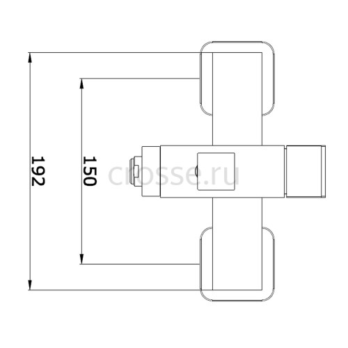 Смеситель для ванны VIEIR V363531C