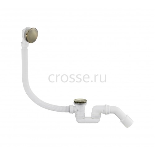 Автоматический сливы-перелив для ванны Grocenberg GB230BR Бронза