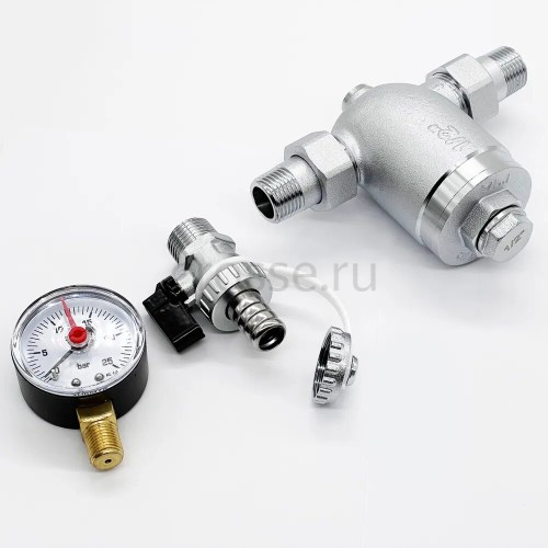 Фильтр Zeissler 100 мкм, с манометром, ZSf.302.0104N 1/2 НР