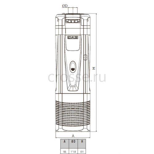 Насос колодезный DAB DTRON2 X 35/120 (60195257)