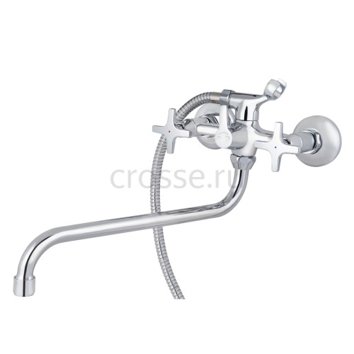 Смеситель KAISER Crystal 28155 для ванны