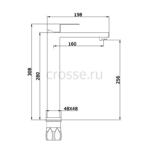 Смеситель для раковины VIEIR V363512