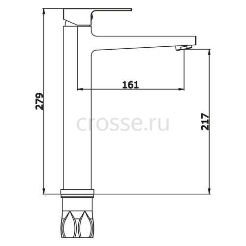 Смеситель для раковины VIEIR V393512S